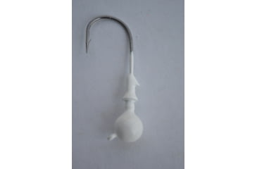 Image of Blue Water Candy X-Eyed Ball Jig Head, 1/4 oz, White, 5/Pack, 24114