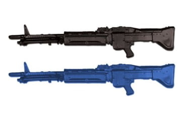 Image of Blueguns Blueguns - Rubber M60 Machine Gun, Black, Blue