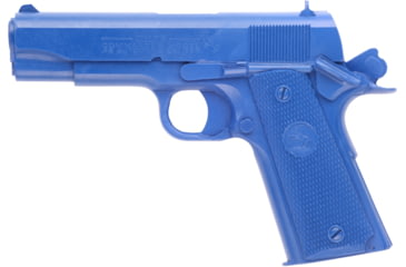 Image of Blueguns Colt 1911 Commander Training Guns, Not Weighted, No Light/Laser Attachment, Pistol, Cocked and Locked, Blue, FS1911CCL