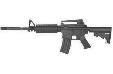 Image of Blueguns Colt M4 Training Guns, Not Weighted, No Light/Laser Attachment, Rifle, Black, Closed Stock, FSM4CSB