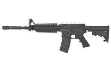 Image of Blueguns Colt M4 Training Guns, Not Weighted, No Light/Laser Attachment, Rifle, Black, Flat Top Open Stock, 14 Barrel, FSM4FTCSB
