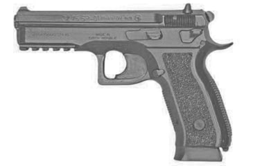 Image of Blueguns CZ P-07 Duty Training Guns, Not Weighted, No Light/Laser Attachment, Handgun, Black, FSCZ75PB