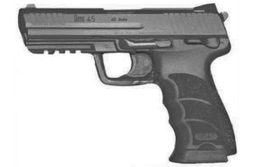 Image of Blueguns Heckler &amp; Koch HK45 Training Guns, Not Weighted, No Light/Laser Attachment, Handgun, Black, FSHK45B