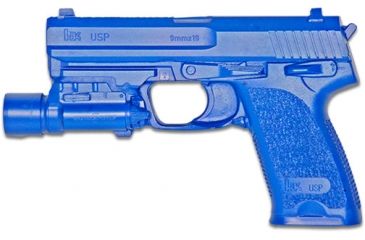 Image of Blueguns H and K USP 9MM Training Handgun w/X300 Tactical Light, Blue, FSUSP9-X300