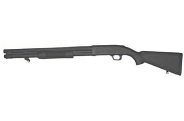 Image of Blueguns Mossberg Model 590A1 Training Guns, Not Weighted, No Light/Laser Attachment, Shotgun, Black, w/20 Barrel, FS590A1B