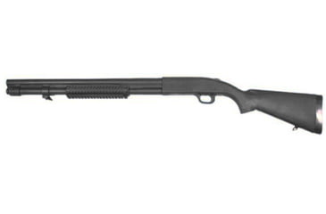 Image of Blueguns Mossberg Model 590A1 Training Guns, Not Weighted, No Light/Laser Attachment, Shotgun, Black, w/20 Barrel, Fwd Rail, FS590A1RB