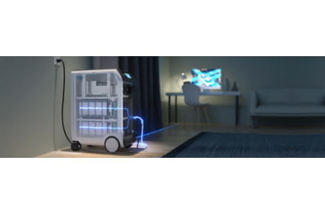 Image of BLUETTI EP500 Solar Power Station, 2,000W/3,000W 5,100Wh, White, EP500-US-WH-BL-00
