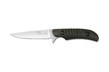 Image of Benchmade Bone Collector Caping Fixed Knife, Plain Edge, Green+Black Handle, Black Sheath 15000-1