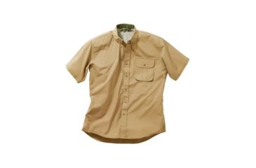 Image of Bob Allen 141K RH SS Shirt Khaki S 14155