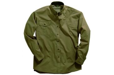 Image of Bob Allen 142K Long Sleeve Vent Back Shirt, Left Hand, Sage, Medium - 142KSLM