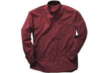 Image of Bob Allen 142K Long Sleeve Vent Back Shirt, RED XXXXL