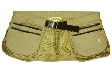 Image of Bob Allen 211M BA Half Mesh Vest Khaki, One size fits most 29522