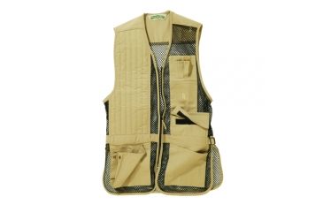 Image of Bob Allen 240M Shooting Vest RH Khaki S 30258