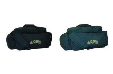 Image of Bob Allen 500RS Deluxe Range Bag, Black, Green