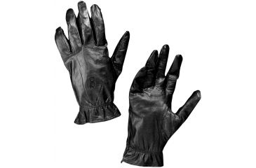 Image of Bob Allen WO313 Women's Insulated Leather Gloves, Black, Large - 1012 