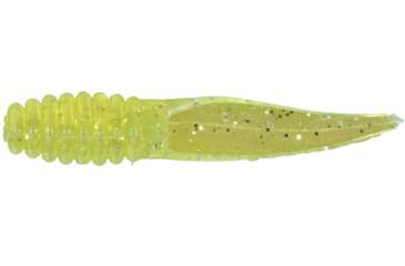 Image of Bobby Garland Slab Slay'R Soft Bait, 12, 2in, Chartreuse Silver/Chartreuse, BG2SS3305-12