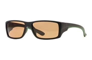 Image of Bobby Jones BJ Jack SEBJ JACK06 Bifocal Prescription Sunglasses SEBJ JACK065830 GN - Lens Diameter: 55 mm, Frame Color: Black W/ Green Rubber, Lens Diameter: 58 mm