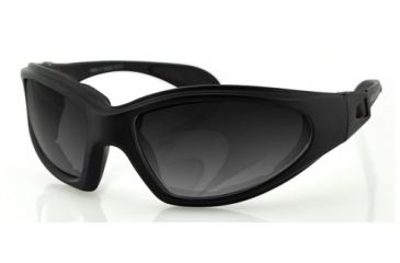 Image of Bobster Action Eyewear GXR RX Prescription Lenses Black Frame Sunglasses - Goggles