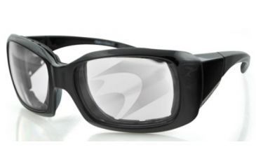 Image of Bobster AVA Sunglasses - Black Frame, Anti-Fog Photochromic Lens BAVA102