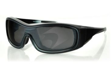 Image of Bobster ZOE Sunglasses - Smoked Crystal Frame, Smoked Lens BZOE601