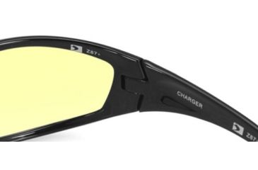 Image of Bobster Charger Sunglasses - Black Frame, Anti Fog Yellow Lens ECHA001Y