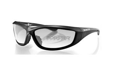 Image of Bobster Charger Sunglasses - Black Frame and Anti Fog Clear Lens ECHA001C