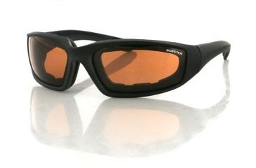 Image of Bobster Foamerz 2 Sunglasses, Amber Lenses, Black Frame ES214A