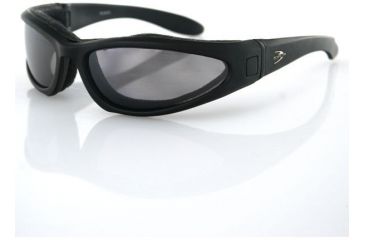 Image of Bobster Low Rider II Convertible Eyewear, Black Frame and 3 Sets of Lenses ELR201