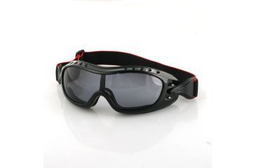 Image of Bobster Night Hawk OTG Goggle with Smoke Anti-Fog Lenses BHAWK01