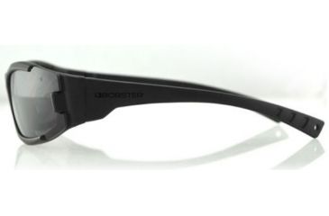 Image of Bobster Resolve Interchangeable Sunglasses - Black Frame w Anti-fog Smoked and Clear Lens ERES101