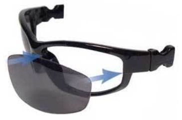 Image of Bobster RoadHog-2 Goggles/Sunglasses RX Prescription Interchangeable Polycarbonate Frame Front