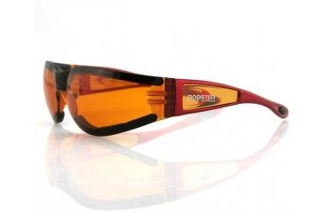Image of Bobster Shield2 Sun glass, Red Frame, Amber Lens, ESH223