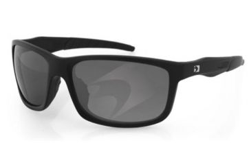 Image of Bobster Virtue Sunglass, Matte Blk, Anti-fog Smoked EVIR001