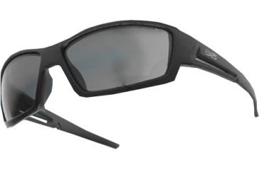 Image of Body Specs MT-3 Sunglasses, Black Matte Frame, Smoke Lens - RX CUP w/Clear Lens Lens, MT-3 BLACK FRAME.13