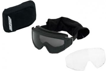 Image of Body Specs HDP Sunglasses, Black Frame, Smoke &amp; Clear Lens, HDP-BLACK FRAME.13