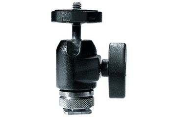 Image of Manfrotto Bogen Micro Ball Head With Hot Shoe Mount 492LCD