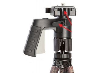 Image of BOGgear PCA Close Up Of Bubble Level and Side Lever Locks