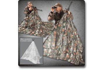 Image of BOGgear Tripod/Bipod Cover TIPI Green &amp; Snow