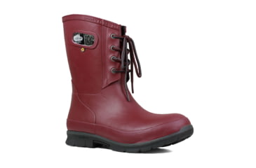 Image of Bogs Amanda Plush Insulated Boots - Womens, Burgandy, 6, 72103-601-M6