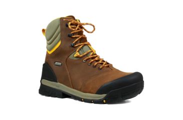 Image of Bogs Bedrock 8in Waterproof Work Boots - Mens, Brown Multi, Medium, 11, 72303-249-M11