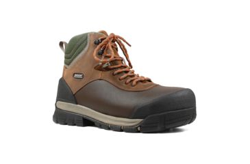 Image of Bogs Bedrock Shell 6in Comp Toe WP Boots, Brown Multi, 7.5 US, Medium, 72475CT-249-7.5