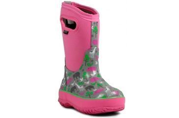 Image of Bogs Classic Animals Boot,Pink Multi,Size 5 71850-690-5