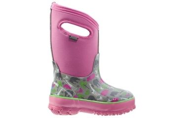Image of Bogs Classic Animals Boot,Pink Multi,Size 5 71850-690-5