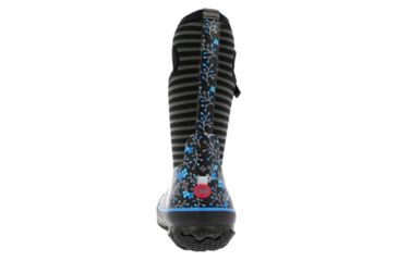 Image of Bogs Classic Flower Stripes Boot,Black Multi,Size 5 71560-009-5