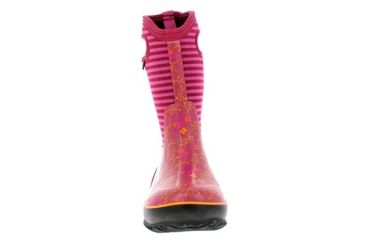 Image of Bogs Classic Flower Stripes Boot,Fuchsia,Size 12 71560-660-12