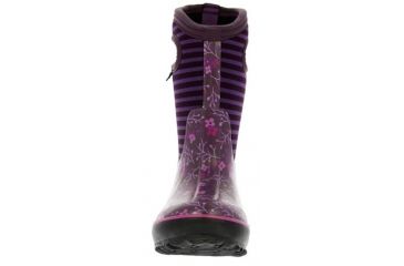 Image of Bogs Classic Flower Stripes Boot,Purple Multi,Size 9 71560-540-9