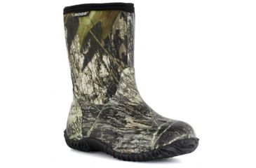 Image of Bogs Classic No Handles Mid Boot - Kids, Mossy Oak, Size 3, 51366-973-3