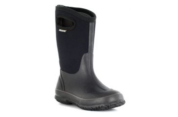 Image of Bogs Classic Solid Boot - Kids, Black, Size 1, 52065-001-1