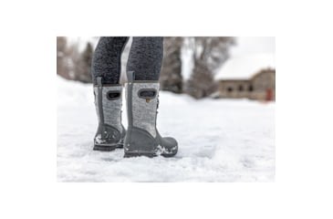 Image of Bogs Crandall Lace Knit - Womens, Gray Multi, Medium, 7, 72419-062-M- 7