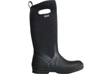 Image of Bogs Crandall Tall Wool Winter Boot - Women's-Black-Medium-7